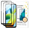 Xiaomi Redmi A1/Redmi A2 üvegfólia Wozinsky Full Glue 9H fekete kere-9145576275030 13 kép