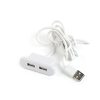 Bútorba építhető USB elosztó, hosszabbító fehér (2xUSB-A)- 1 kép