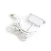 Bútorba építhető USB elosztó, hosszabbító fehér (2xUSB-A)- 2 kép