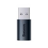 Baseus ZJJQ000103 Ingenuity Mini OTG Type-C Usb A adapter  fekete-6932172605803 1 kép