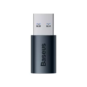 Baseus ZJJQ000103 Ingenuity Mini OTG Type-C Usb A adapter  fekete-6932172605803 1 kép