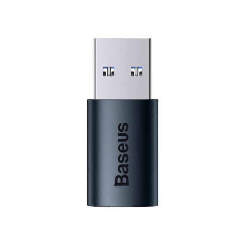 Baseus ZJJQ000103 Ingenuity Mini OTG Type-C Usb A adapter  fekete-6932172605803 1 kép