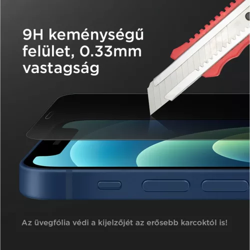 Samsung Galaxy S23+ Plus Privacy kijelzővédő üvegfólia 0.33mm 9H - 5 kép