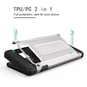 Hybrid carbon armor tok Samsung A30/A20 ezüst-5900217303732 2 kép