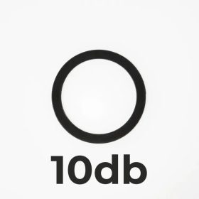  10DB Alphajack Magsafe kompatibilis mágnesgyűrű fekete, univerzál- 1 kép