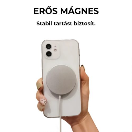  10DB Alphajack Magsafe kompatibilis mágnesgyűrű fekete, univerzál- 2 kép