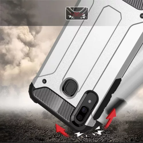 Hybrid armor tok Samsung A30 ezüst-7426825366245 2 kép