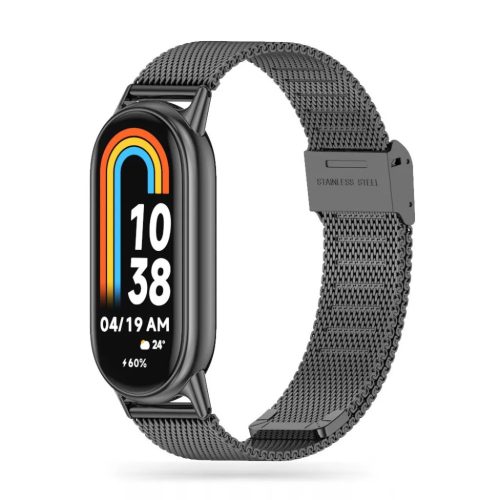Xiaomi Smart Band 8/8 NFC Tech-Protect Milaneseband Óraszíj fekete-9490713935156 1 kép