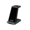 Tech-Protect QI15W-A26 3 az 1-ben vezeték nélküli töltő fekete-9490713934487 3 kép