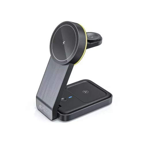 Tech-Protect QI15W-A28 3 az 1-ben vezeték nélküli mágneses töltő-9490713934593 6 kép