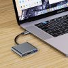 Tech-Protect V1-HUB adapter 3 az 1-ben szürke-9490713935248 3 kép
