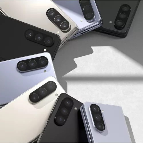 Samsung Galaxy Z Fold 5 Ringke hátlapi kameralencse védő keret feke-8809919306089 7 kép