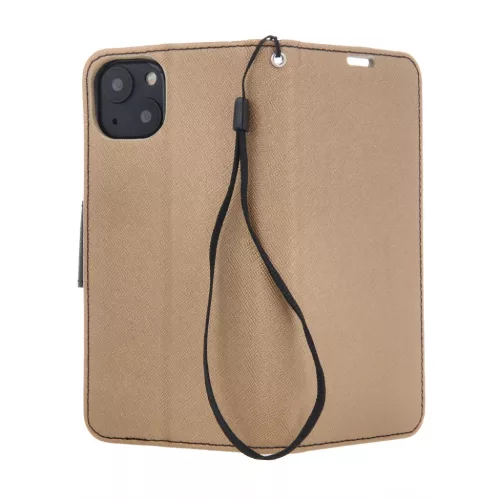 iPhone 15 Plus Fancy fliptok arany-fekete-5900495404756 3 kép