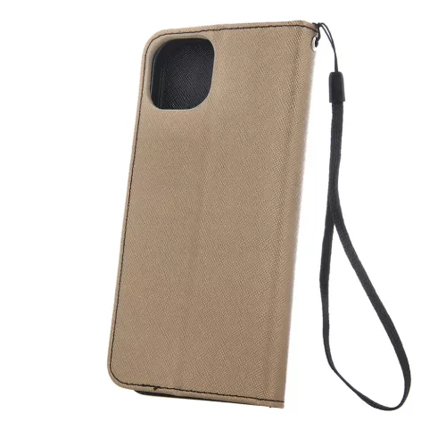 iPhone 15 Plus Fancy fliptok arany-fekete-5900495404756 5 kép
