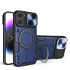 iPhone 15 Plus Ring Armor tok kameralencse védővel, kihajtható tám- 11 kép