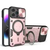 iPhone 15 Plus Ring Armor tok kameralencse védővel, kihajtható tám- 11 kép