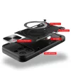 iPhone 15 Pro Max Ring Armor tok kameralencse védővel, kihajtható t- 8 kép