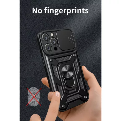 iPhone 15 Pro Max Ring Lens tok kameralencse védővel, kihajtható m�- 4 kép