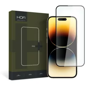 iPhone 15 Hofi Glass Pro+ Hybrid temperált üvegfólia fekete-9319456604757 3 kép