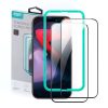 iPhone 15 Pro Max ESR 2 db kijelzővédő üvegfólia átlátszó
