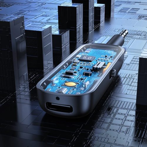 Ugreen bluetooth adó-vevő transmitter mini jack 3,5 mm fekete (CM403-6957303888931 7 kép