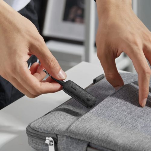 Ugreen bluetooth adó-vevő transmitter mini jack 3,5 mm fekete (CM403-6957303888931 9 kép