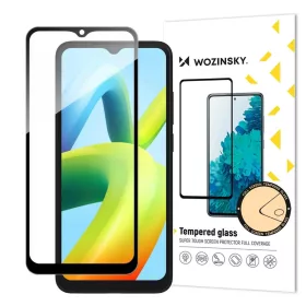 Nokia C20/C10 üvegfólia Wozinsky Full Glue 9H fekete kerettel tokbar-9145576243664 12 kép