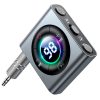 Joyroom Bluetooth AUX transmitter autóhoz, TV-hez szürke (JR-CB2)-6956116725679 1 kép