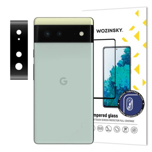 Google Pixel 6 Wozinsky Full Camera Glass 9H kameralencse védő üveg-9145576275214 5 kép