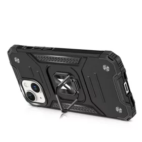 iPhone 15 Plus Ring Armor Wozinsky tok kihajtható támasszal kék-9145576280607 1 kép