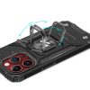 iPhone 15 Pro Max Ring Armor Wozinsky tok kihajtható támasszal feket-9145576280690 7 kép