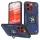 iPhone 15 Pro Max Ring Armor Wozinsky tok kihajtható támasszal kék-9145576280706 7 kép