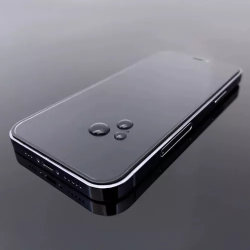 iPhone 15 Pro üvegfólia Wozinsky Full Glue 9H fekete kerettel tokbar-9145576280324 2 kép