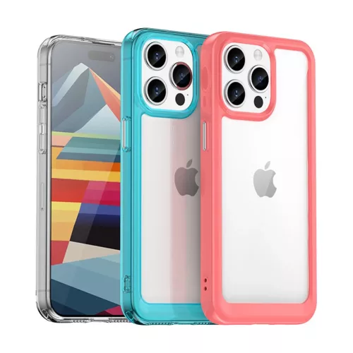 iPhone 15 Pro Outer Space tok piros kerettel-9145576279670 2 kép