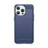 Telefontok iPhone 15 Pro Max Carbon szénszál mintájú TPU tok kék-9145576279489 6 kép
