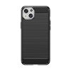 Telefontok iPhone 15 Plus Carbon szénszál mintájú TPU tok fekete-9145576279434 1 kép