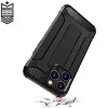 iPhone 15 Pro Max Hybrid Armor tok fekete telefontok-9145576280522 5 kép