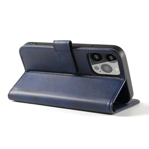iPhone 15 Pro Mágneses fliptok kék-9145576279267 1 kép
