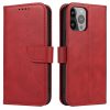 iPhone 15 Plus Mágneses fliptok piros-9145576279236 1 kép