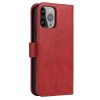 iPhone 15 Plus Mágneses fliptok piros-9145576279236 7 kép