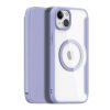 iPhone 15 Plus Dux Ducis Skin X Pro Magsafe mágneses fliptok lila-6934913025222 1 kép