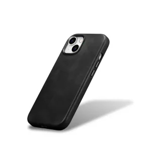 iPhone 15 Plus iCarer Oil Wax valódi bőr tok MagSafe kompatibilis fe-6975092680765 1 kép