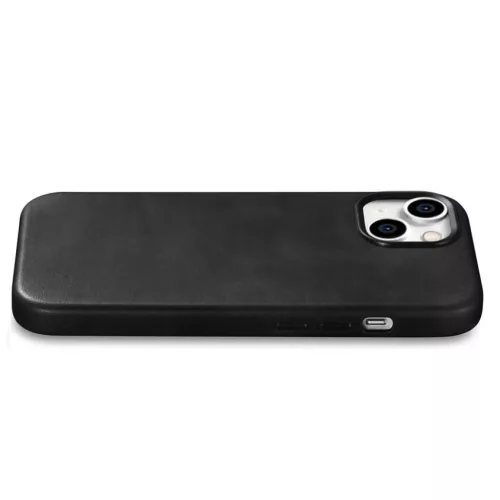 iPhone 15 Plus iCarer Oil Wax valódi bőr tok MagSafe kompatibilis fe-6975092680765 8 kép