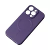 iPhone 15 Pro Max Szilikon MagSafe kompatibilis tok lila-9145576280003 7 kép