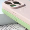 iPhone 15 Pro Max Szilikon MagSafe kompatibilis tok lila-9145576280003 6 kép