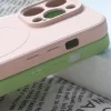 iPhone 15 Pro Max Szilikon MagSafe kompatibilis tok krém színben-9145576279991 5 kép