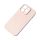 iPhone 15 Plus Szilikon MagSafe kompatibilis tok krém színben-9145576279854 7 kép