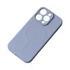 iPhone 15 Plus Szilikon MagSafe kompatibilis tok szürke-9145576279847 1 kép