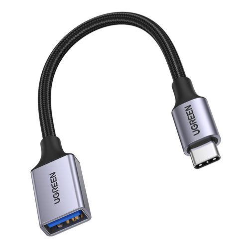 Ugreen US378 USB C - USB 3.0 OTG kábel 0.15m fekete-6941876213054 13 kép