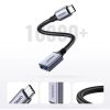 Ugreen US378 USB C - USB 3.0 OTG kábel 0.15m fekete-6941876213054 1 kép
